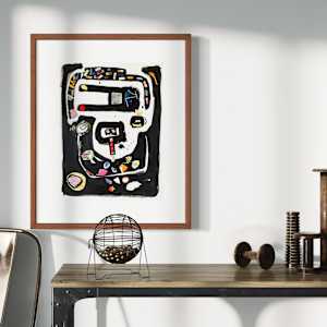 The Smallest Things Arrange Themselves by Ladianne Henderson  Image: The Smallest Things Arrange Themselves, by Ladianne Henderson.  Mixed media on paper. 18x24 in. 2024. MOCKUP 3