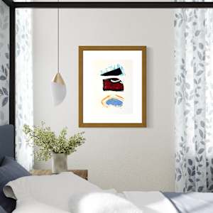 Wellspring by Ladianne Henderson  Image: Wellspring by Ladianne Henderson. Mixed media on watercolor paper. 18x24 in. 2025. MOCKUP 3