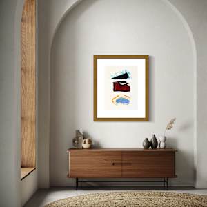 Wellspring by Ladianne Henderson  Image: Wellspring by Ladianne Henderson. Mixed media on watercolor paper. 18x24 in. 2025. MOCKUP 4