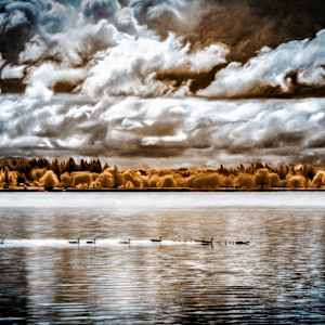 Fern Ridge Pastoral #1 by Linda Devenow, Image 1.