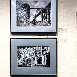 Vivid Summer Foliage by Linda Devenow  Image: Juried into "The Influence of Construction in Oregon, 100 years of Advancement"– Giustina Gallery, LaSells Stewart Center, OSU, Corvallis, Or, November 1 – December 15, 2022