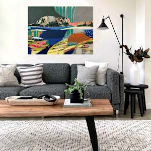 Forest Greens and Lakes by Angela Maritz, Image 3.