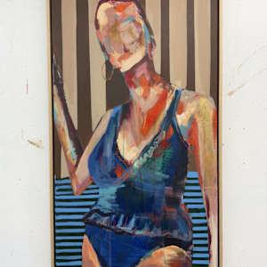 Just Like in Key Largo by Angela Maritz  Image: Framed on Studio Wall