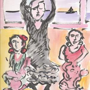 Ole!! Flamenco at Lake Harriet! Ole! by Anita Inez White