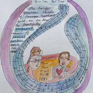 Music Comforts me by Anita Inez White