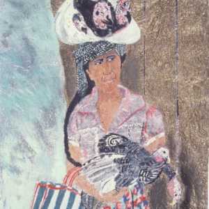 Turkey Seller, Oaxaca, Mexico by Anita Inez White