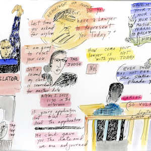 Case One in Immigration Court by Anita Inez White