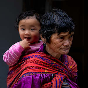 Grandmother and Child by George Salter Photography
