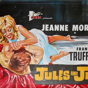 Jules et Jim British Quad, 1961