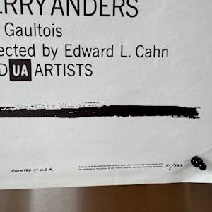 When the Clock Strikes 1961, US 1-Sheet  Image: When the Clock Strikes 1961, US 1-Sheet: Ref number and bottom right corner