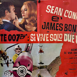 You Only Live Twice, Italian Photobusta, 1967