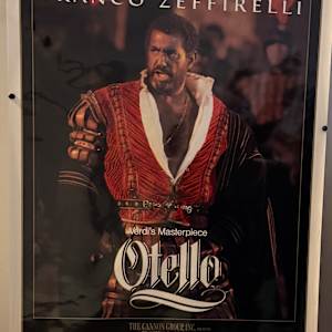 Otello US 1 Sheet, 1986