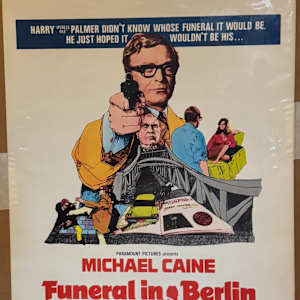 Funeral in Berlin US Window Card, 1966