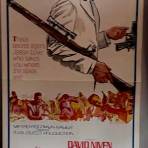 Where The Spies Are US Insert, 1966