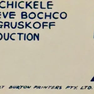 Silent Running Australian Day-bill, 1972  Image: Silent Running Australian Day-bill, 1972: Reference