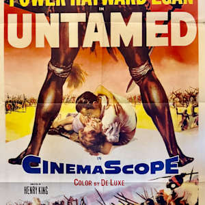 Untamed US 1-Sheet 1955