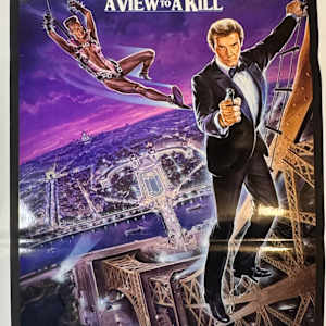 A View to a Kill 1985 US One Sheet Advance by Dan Goozee, Image 1.