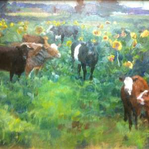 In the Sunflowers by Shauna Shane