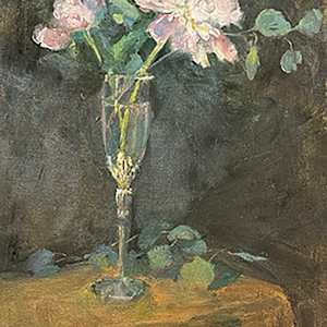 Peonies in Champaign Flute by Shauna Shane, Image 1.