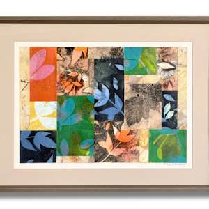 Salish Sea Path by Hannah Klaus Hunter  Image: Salish Sea Path, framed