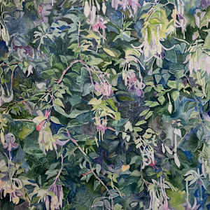 Fuchsia Cluster II by Sarah Dee Barrett