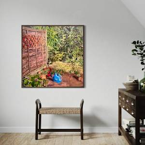 Back Yard at Night by Sarah Dee Barrett, Image 4.