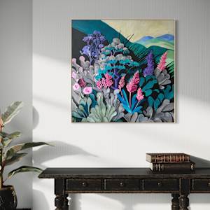 Psychedelic Landscapes: Mountains by Sarah Dee Barrett, Image 3.