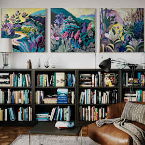 Psychedelic Landscapes: Flowers by Sarah Dee Barrett, Image 5.