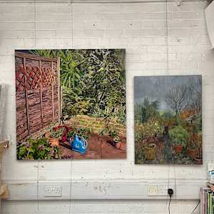 Back Yard at Night by Sarah Dee Barrett, Image 2.