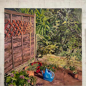 Back Yard at Night by Sarah Dee Barrett, Image 3.