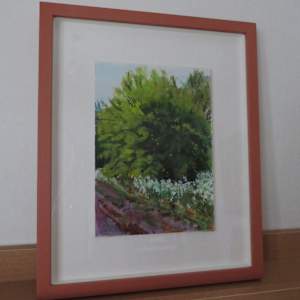 Hackney Bush in April by Sarah Dee Barrett 