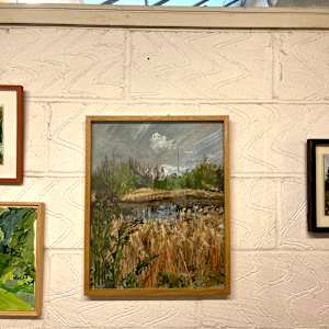 Middlesex Filter Beds (Portrait) by Sarah Dee Barrett 