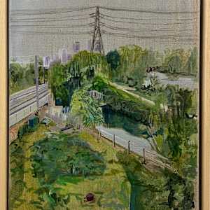 Small Pylon View by Sarah Dee Barrett