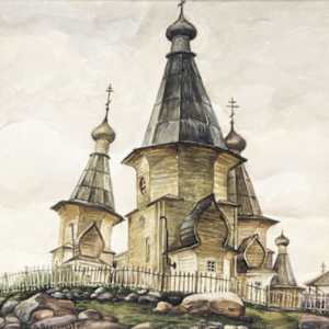 Chiesa della Dormizione a Kem’ by Vladimir A. Plotnikov