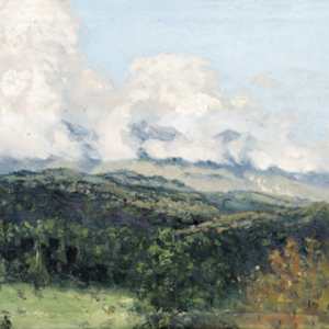Nuvole sulle colline by Nikolaj Nikanorovich Dubovskoij