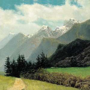 Paesaggio svizzero sul Reno by Arsenij Ivanovich Meshcherskij