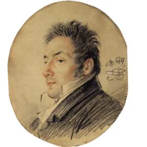 Ritratto di aristocratico by Aleksandr Osipovich Orlovskij