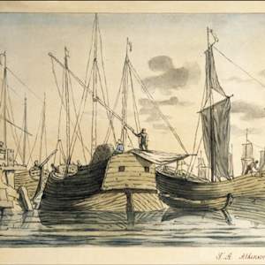 Veliero by John Augustus Atkinson