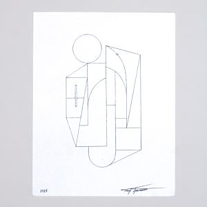Original Pencil Drawing #23 (Innerst Inne) by Tony Sjoman, Image 1.