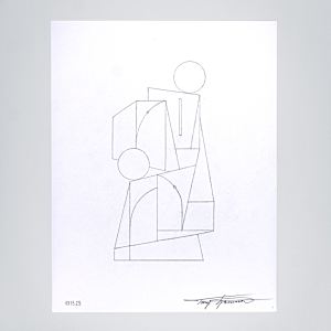 Original Pencil Drawing #22 (Beyond Good & Evil) by Tony Sjoman, Image 1.