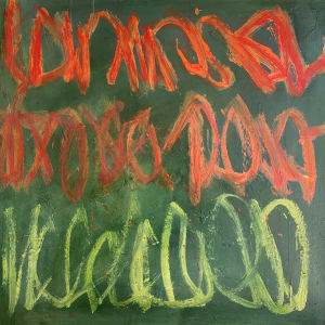 The writing on the wall 1 by Alethea Eriksson