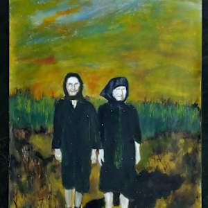 Édes by Eva Biro  Image: the canvas, with hanging battens