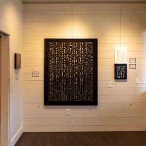 Gnothi Seauton (Huge Notations) - II by Juliet Fiss  Image: Installation