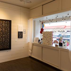 100-Block Prime Numbers Puzzle (10x10 grid - 2.5 inch cubes) by Juliet Fiss  Image: Installation