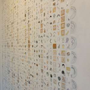 Gnothi Seauton (Huge Notations) - I by Juliet Fiss  Image: Detail