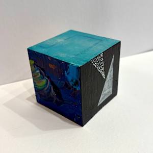 100-Block Prime Numbers Puzzle (10x10 grid - 2.5 inch cubes) by Juliet Fiss  Image: Single block