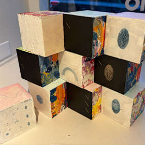 10-Block Prime Numbers Puzzle (4 in. cubes) by Juliet Fiss