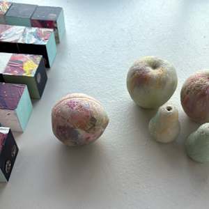 Spheres and Fruits by Juliet Fiss  Image: Installation