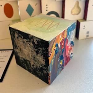 10-Block Prime Numbers Puzzle (4 in. cubes) by Juliet Fiss  Image: Installation