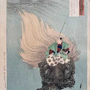 Urashima and Dragon Palace by Ogata Gekko, Image 4.